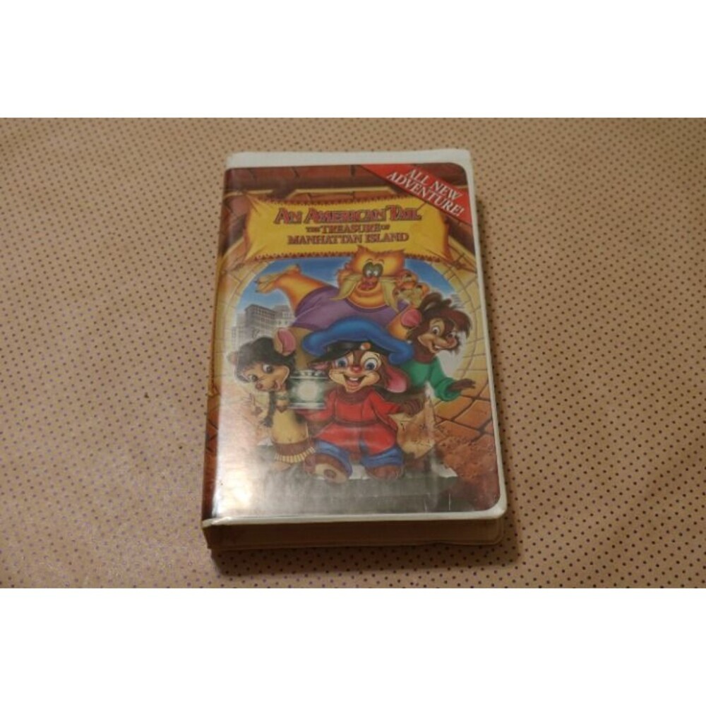 An American Tail The Treasure of Manhattan Island VHS